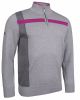 Light Grey Marl / Charcoal / Fuchsia