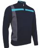 Navy / Light Grey Marl / Aqua