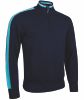 Navy / Aqua / White