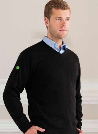 Vneck knitted sweater Personalised Vneck knitted sweater